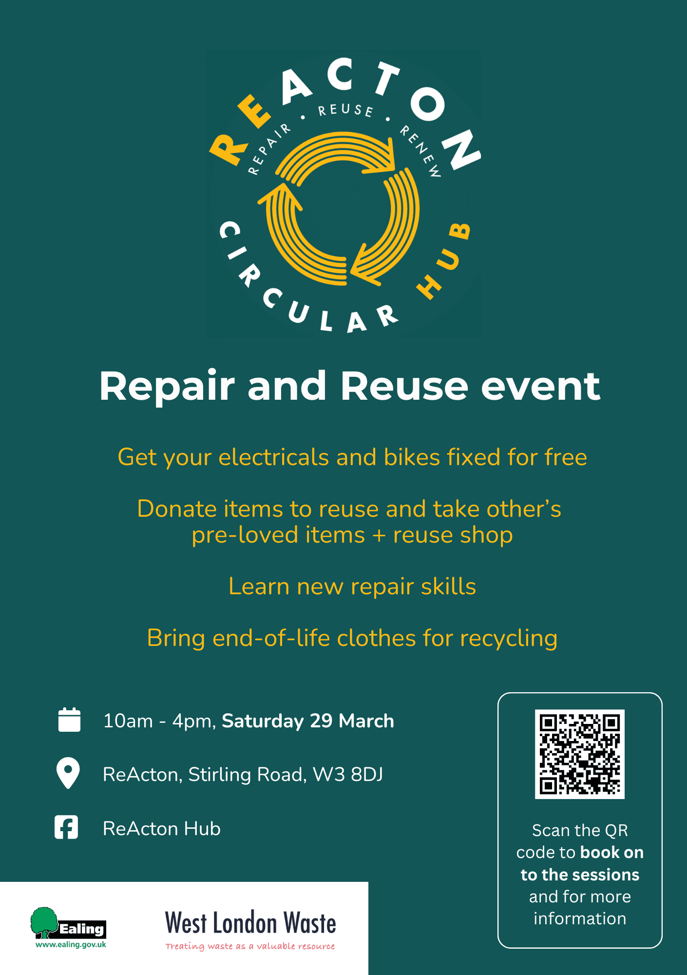 ReActon Saturday 29th March