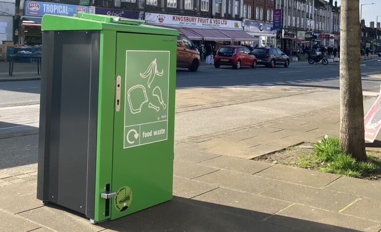 Brent food waste bin