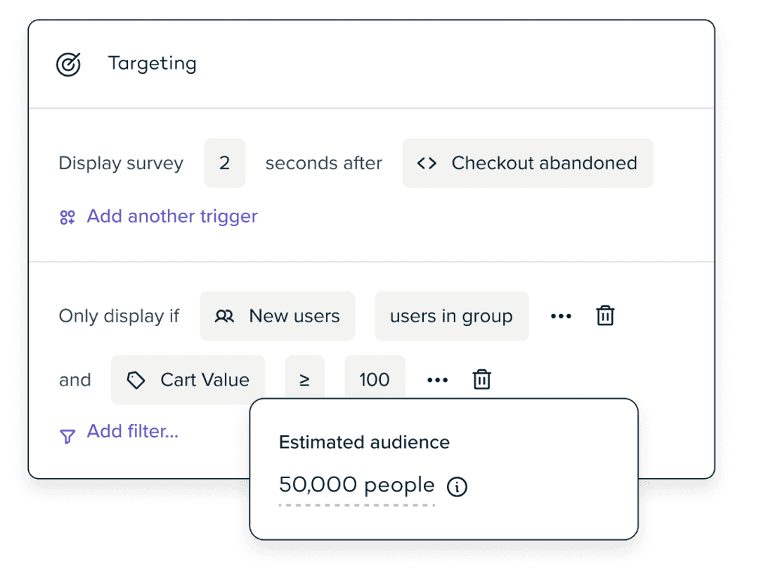 Advanced targeting options with Sprig