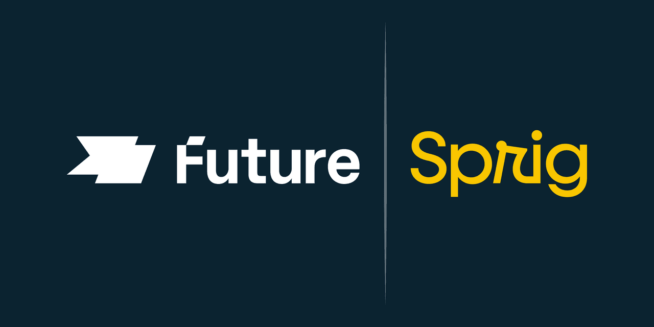 Sprig logo and Future logo