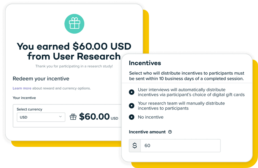 User Interviews LP payout