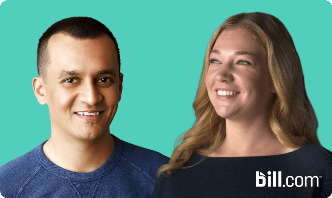 Jess Sommer and Pranav Piyush from Bill.com