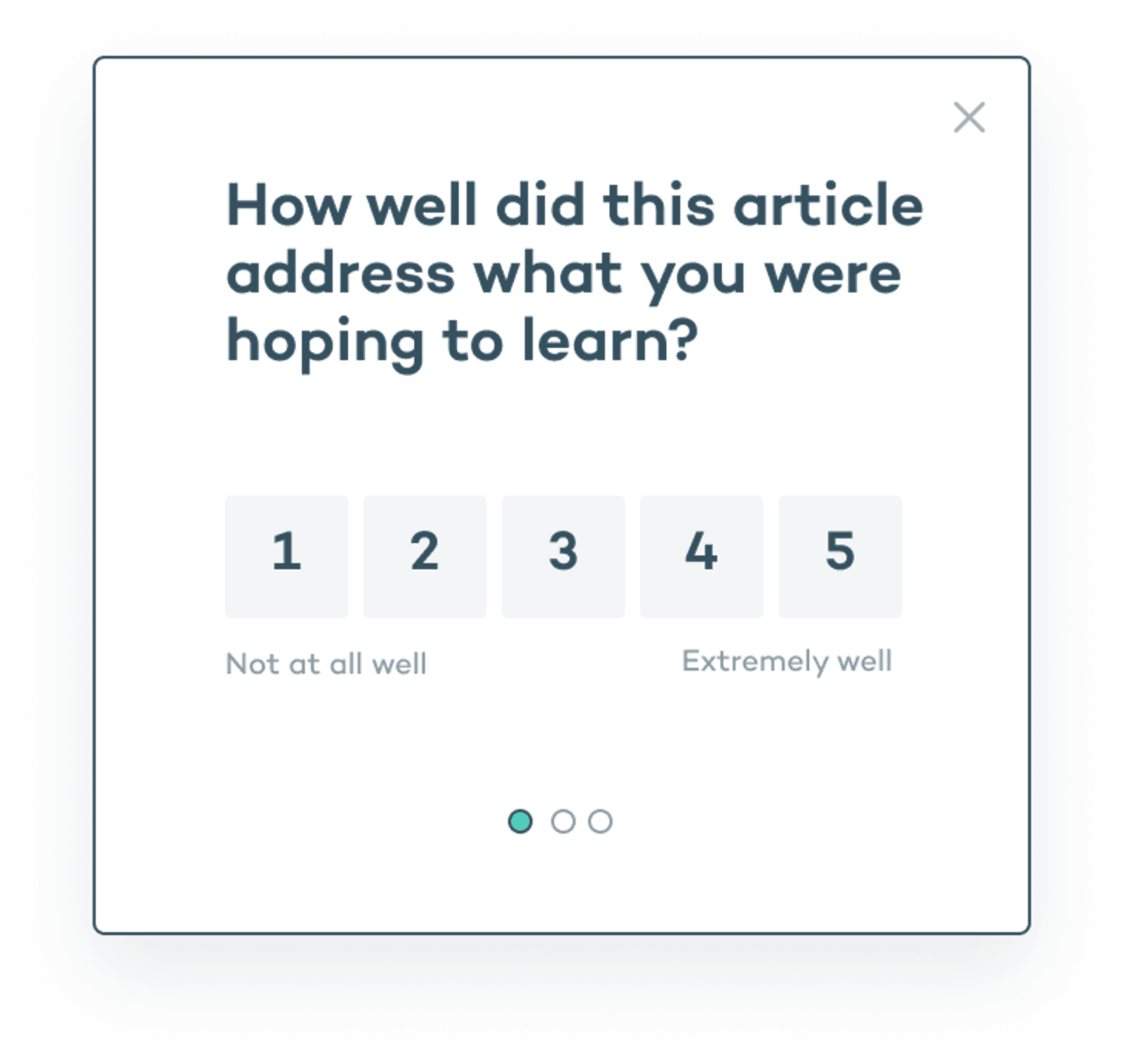Meet Content Expectations
