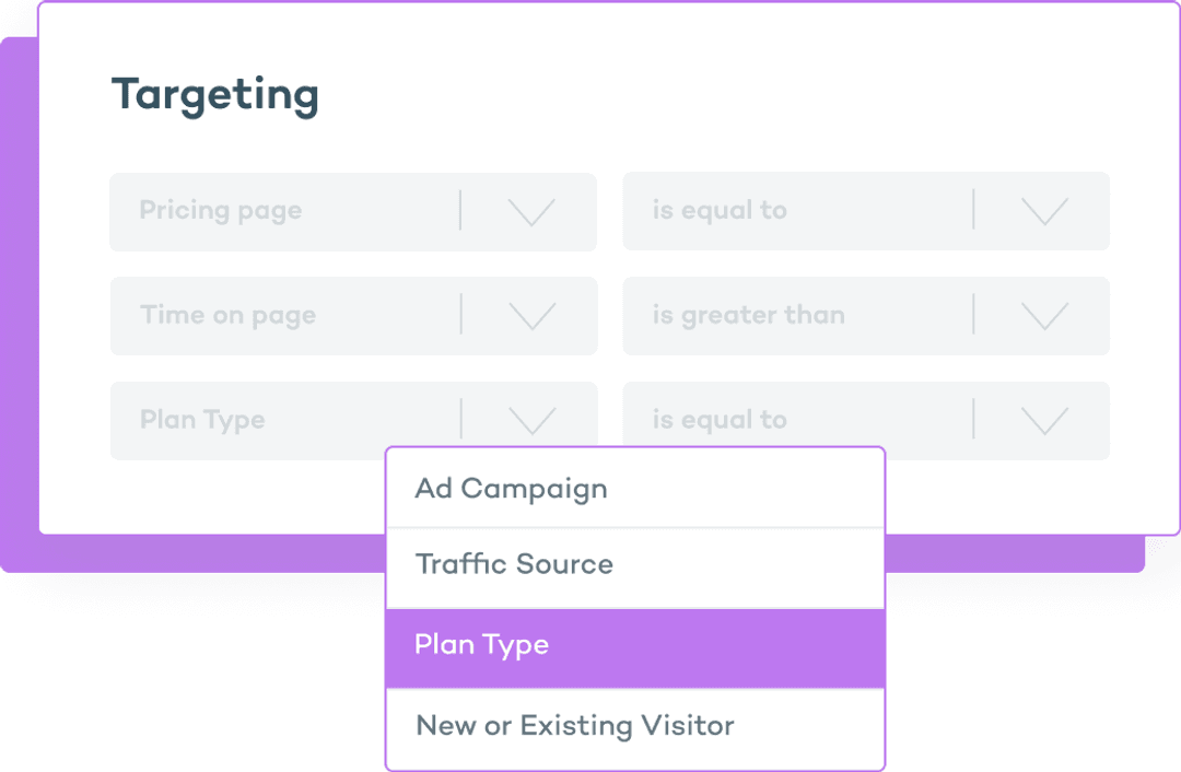 Sprig Targeting options