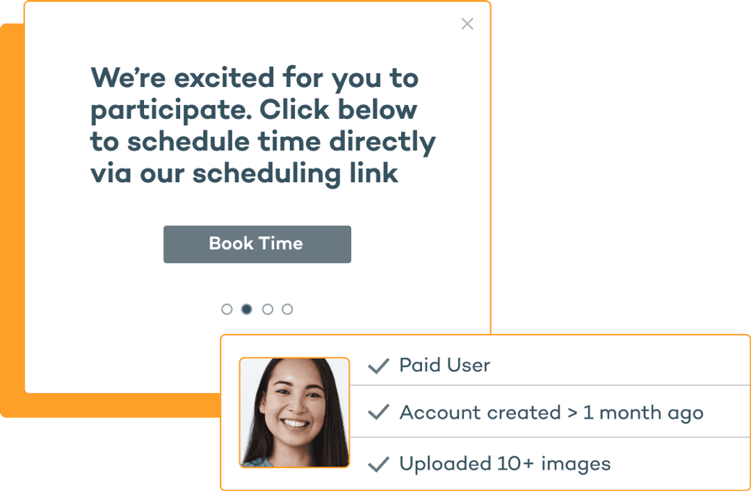 Survey to recruit research participants