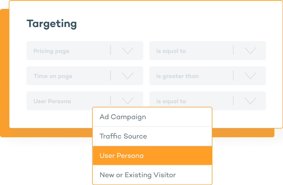 Example of targeting options with Sprig