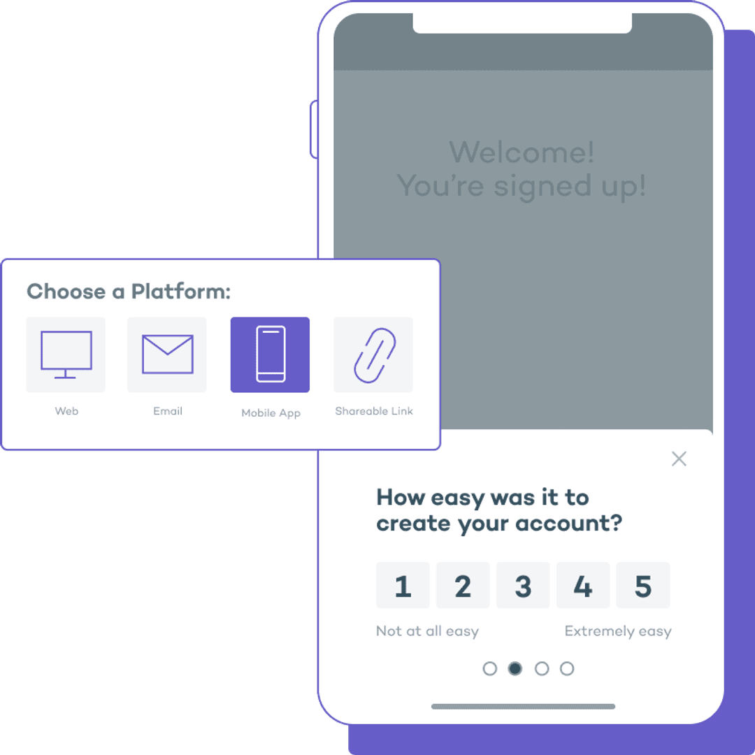Device options for survey deployment