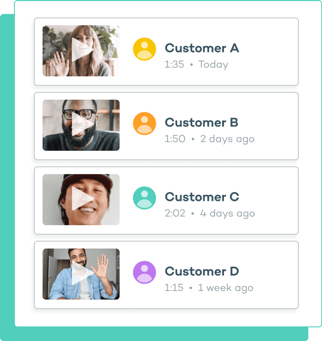 Options for asynchronous video responses