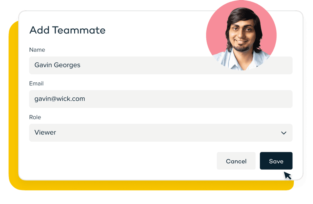 Adding a teammate with Sprig