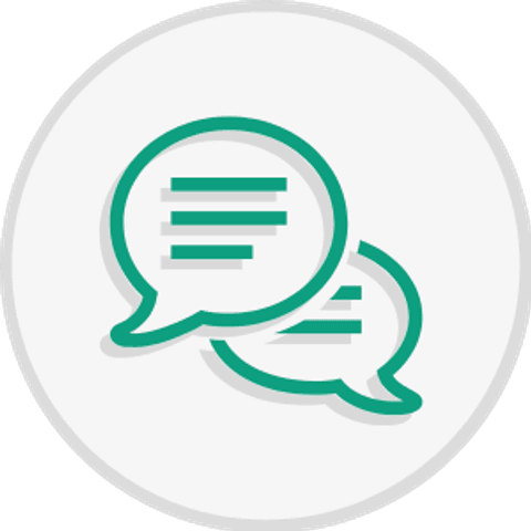 Contact conversation icon