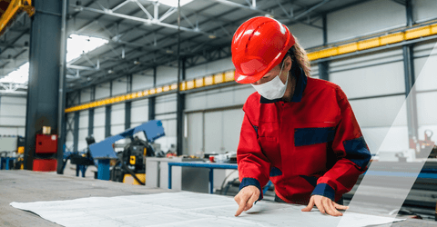 Lady in protective clothing HD