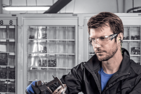 Safety eye top protection glasses