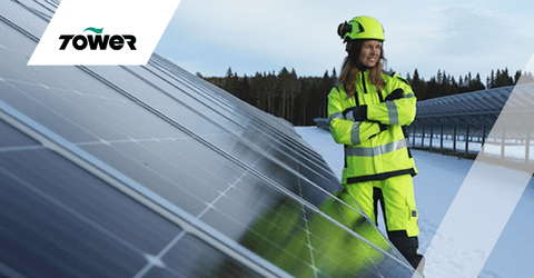 Solar Panel Lady