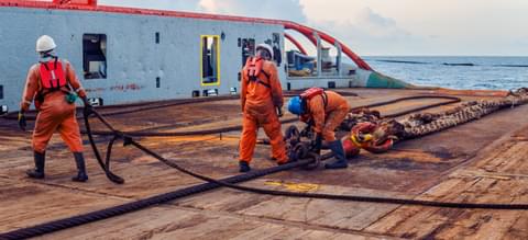 Ppe safety equipment marine