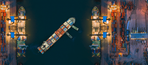 Shipyard birds eye view