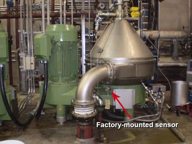 original centrifuge setup