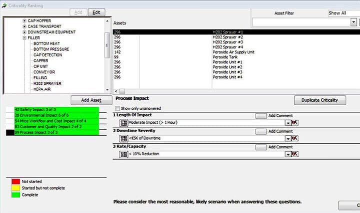 Criticality Ranking Tool - Allied Reliability