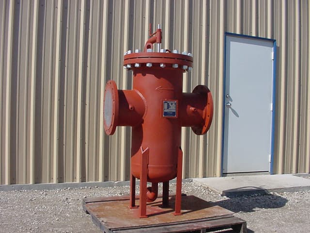 Fabricated Crude Oil Strainer