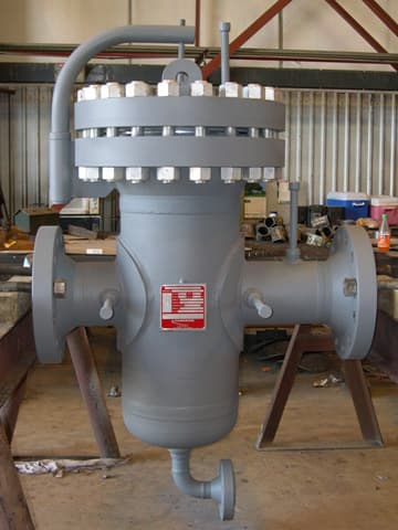 High Pressure Meter Protection Basket Strainer