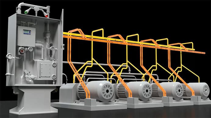 oil mist lubrication system