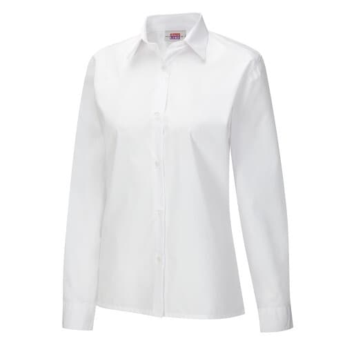 Long-sleeved White Shirt (Girls)