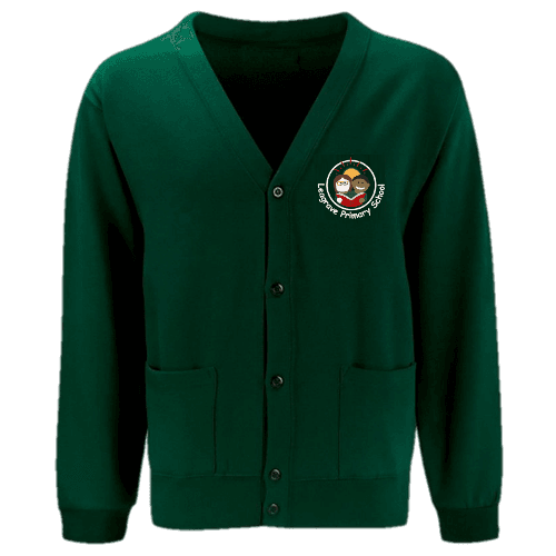 Green Sweat Cardigan