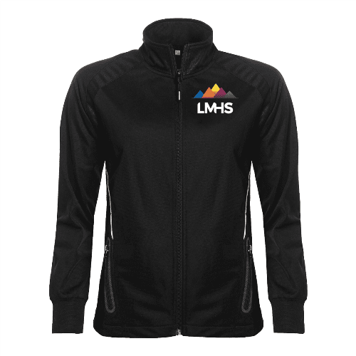 Black Full Zip Sports Jacket (Girls)