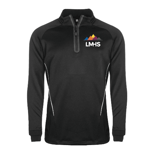 Black 1/4 Zip Sports Jacket (Boys)