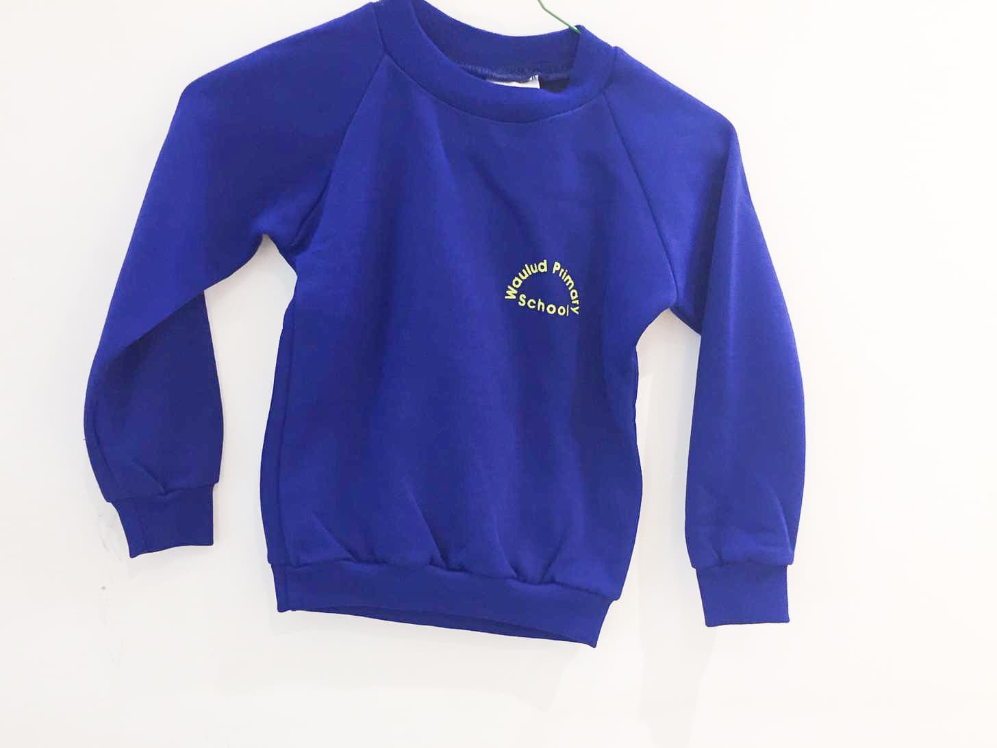 Blue Sweatshirt (old logo)