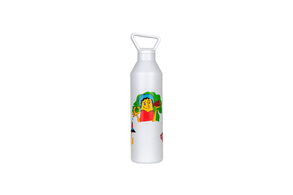 Michael Buchino water bottle transparent 3
