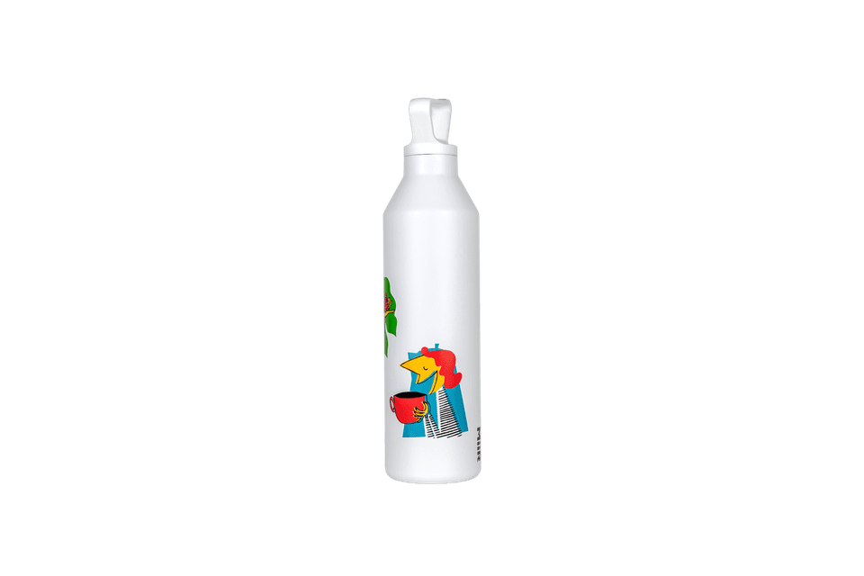 Michael Buchino water bottle transparent 4