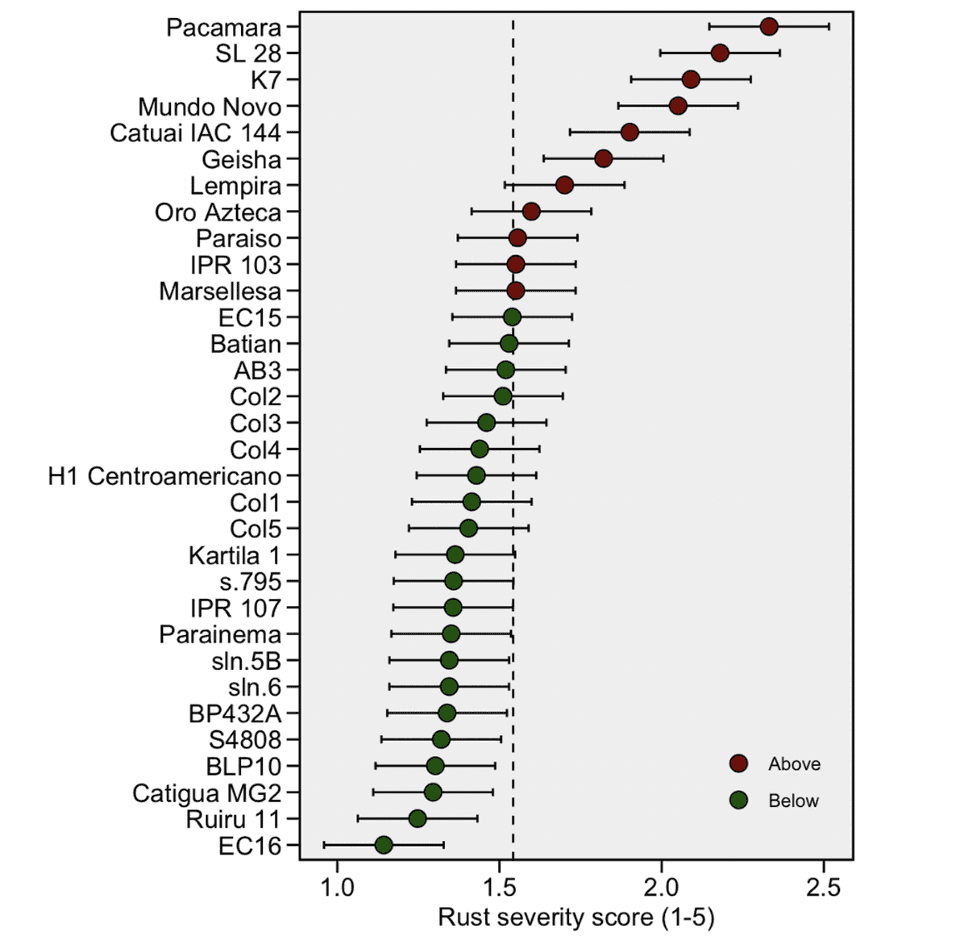 Rust severity
