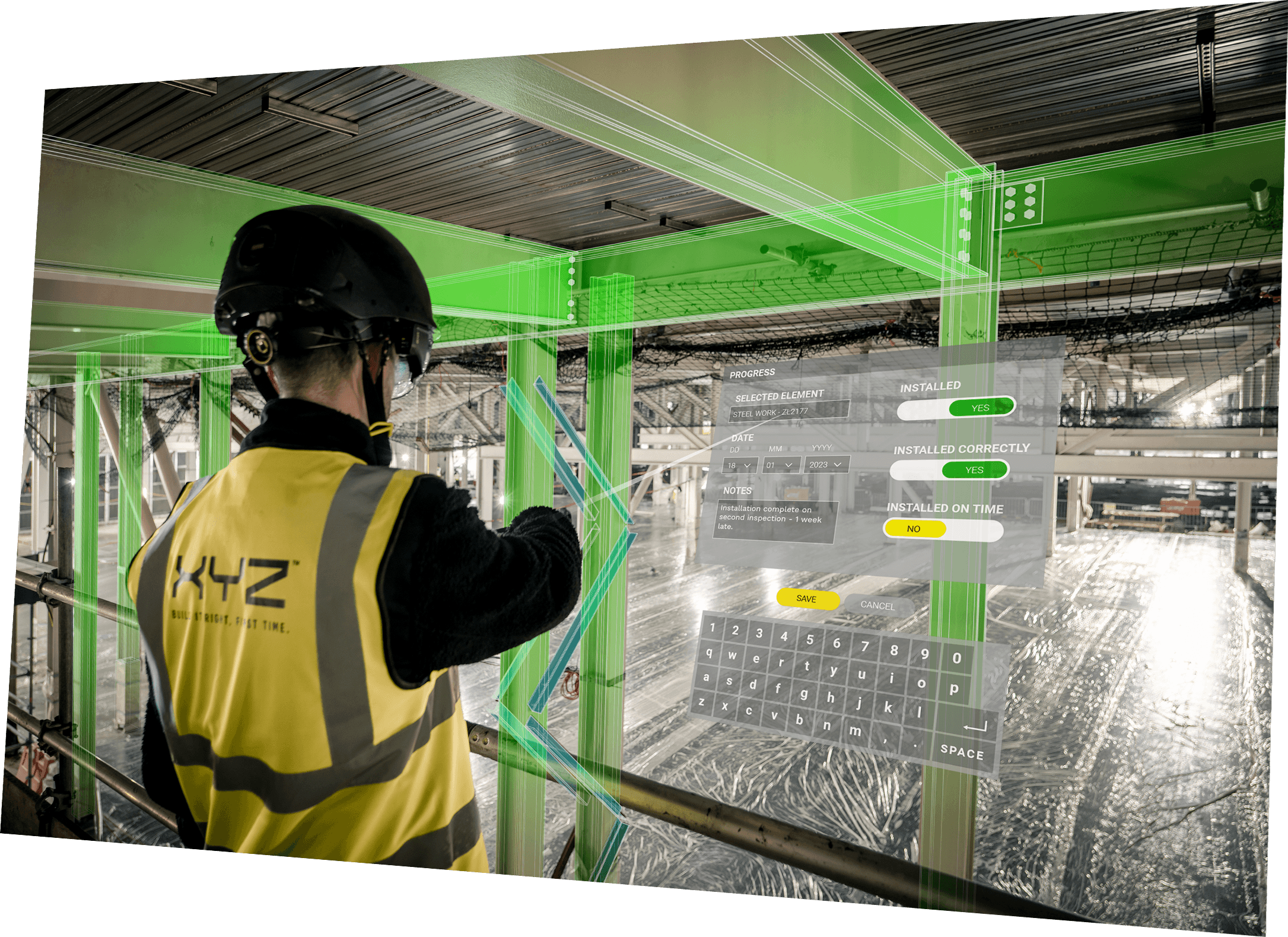 Construction progress tracking | XYZ Reality